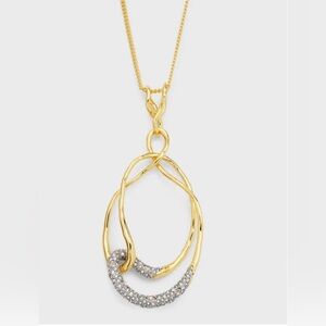 Alexis Bittar Solanales Long Orbiting Pendant Necklace NWT